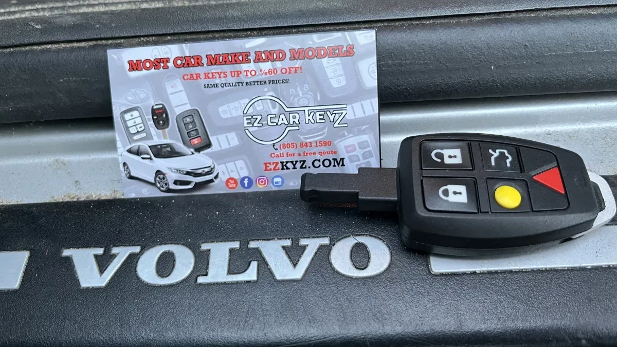 All keys lost service for 2018 Volvo V60 by EZ Car Keyz Del Mar CA