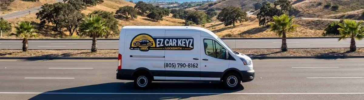 EZ Car Keyz mobile locksmith van