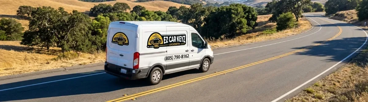 EZ Car Keyz mobile locksmith van
