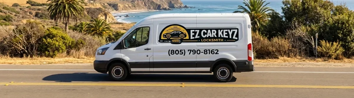 EZ Car Keyz mobile locksmith van