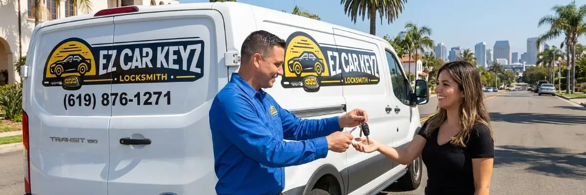 EZ Car Keyz customer review in Downtown El Cajon