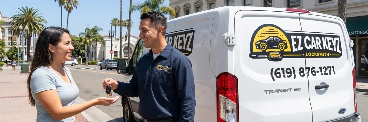 EZ Car Keyz customer review in Downtown Escondido