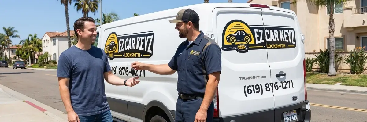 EZ Car Keyz customer review in Clairemont