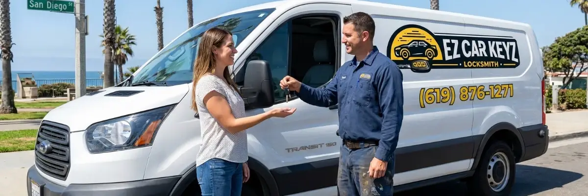 EZ Car Keyz customer review in College Area