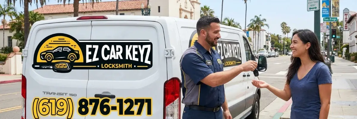 EZ Car Keyz customer review in Logan Heights