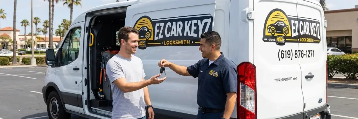 EZ Car Keyz customer review in Mira Mesa