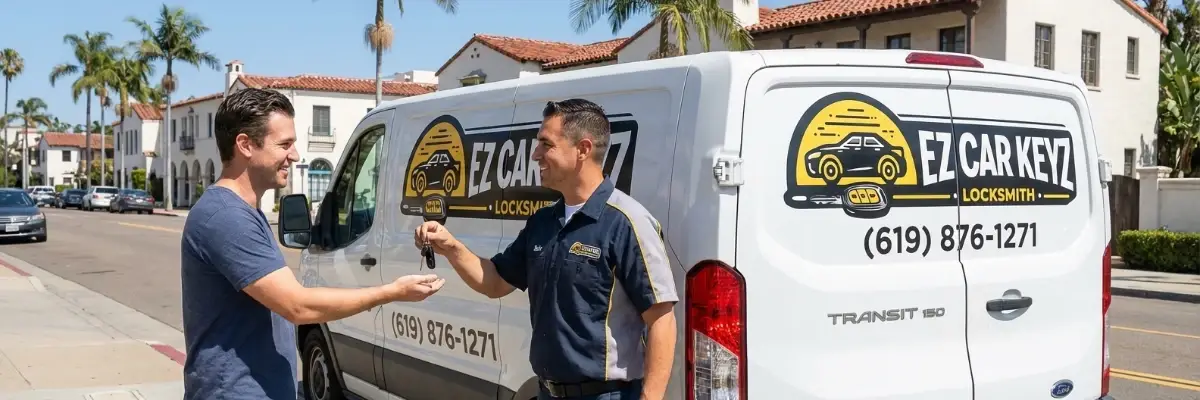 EZ Car Keyz customer review in Normal Heights