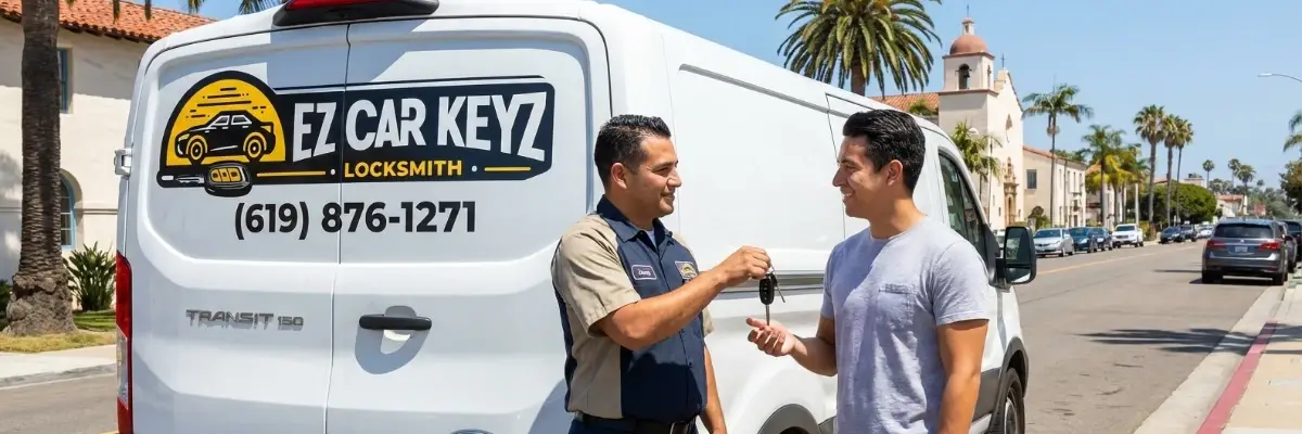 EZ Car Keyz customer review in Pacific Beach