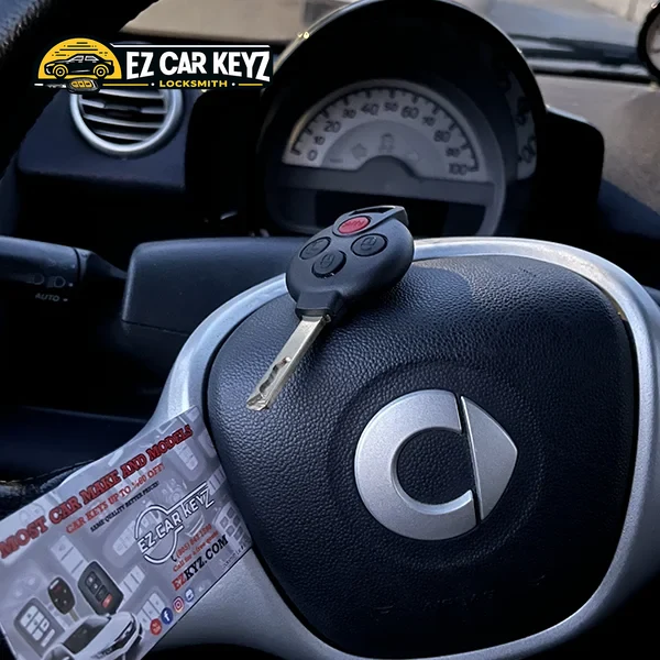 Emergency locksmith work in progress by EZ Car Keyz in San Diego