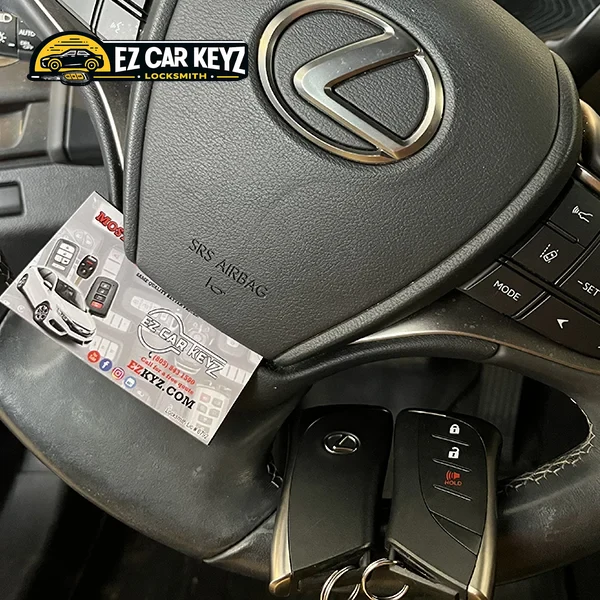 Ignition cylinder being installed by EZ Car Keyz in San Diego