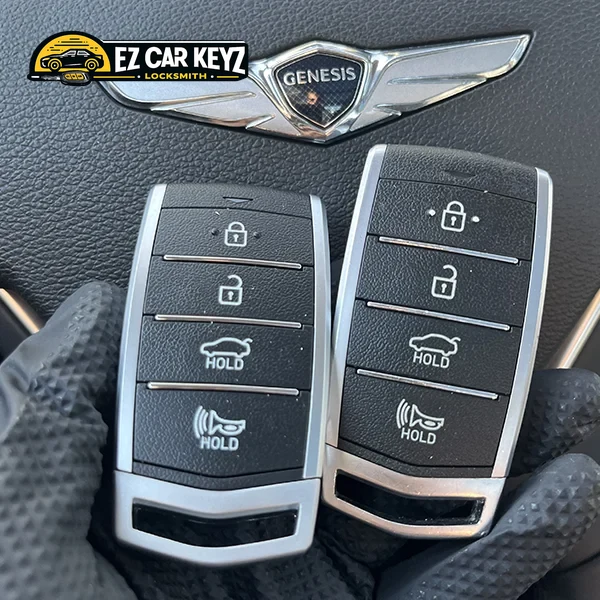 Key fob function test showing vehicle response by EZ Car Keyz in San Diego