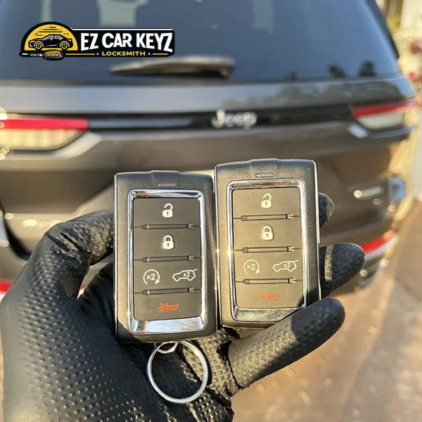 Motorcycle key being cut on-site by EZ Car Keyz in San Diego