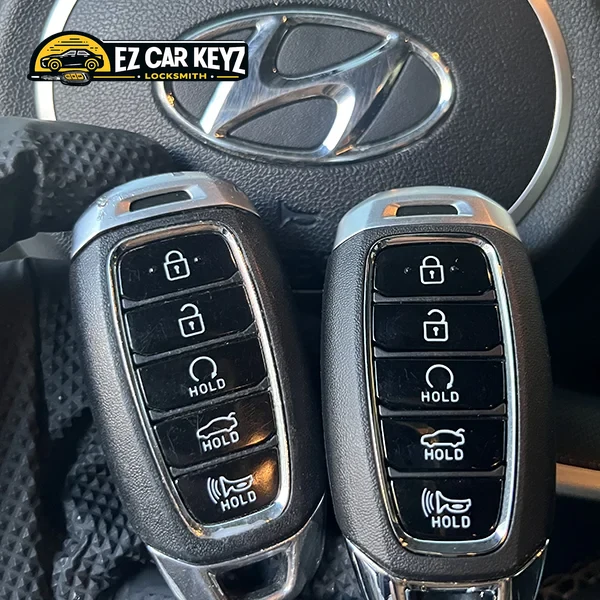 Transponder chip being installed in key head by EZ Car Keyz in San Diego