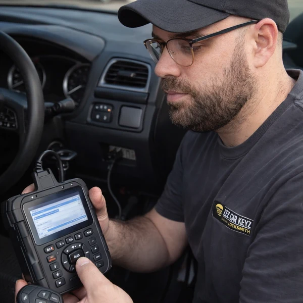 EZ Car Keyz Key Fob Programming step 03 - Fob Programmed & Tested in San Diego