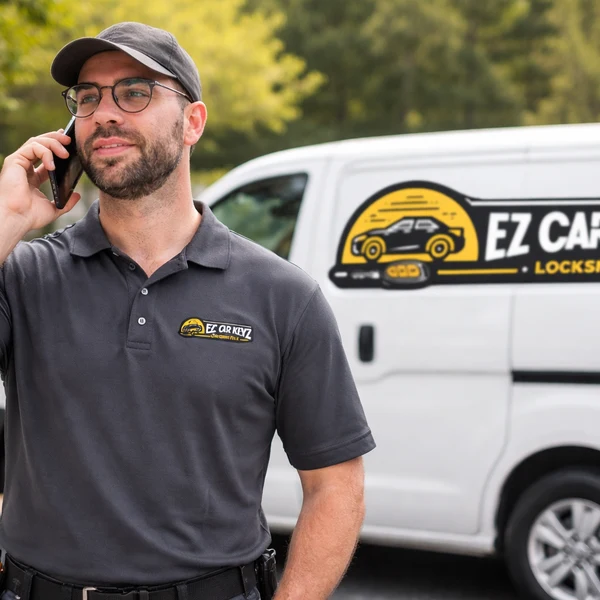 EZ Car Keyz Lockout Service step 01 - Call or Text Us in San Diego