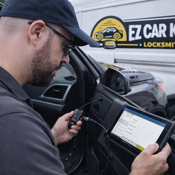EZ Car Keyz Lockout Service step 03 - Door Open, No Damage in San Diego