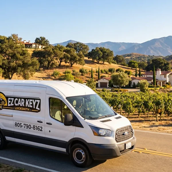 EZ Car Keyz Push-to-Start / Smart Key step 02 - Mobile Unit Dispatched in San Diego