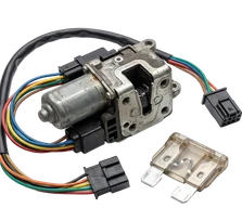 Mobile electronic lockout diagnosis on a 2018 Dodge Journey at a home in Lakeside, California. Fob sends, but nothing on the receiving side responds because the lock actuator motor failed.