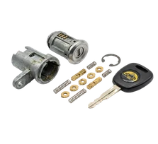 Mobile ignition cylinder service on a 2015 Chevrolet Equinox at a residence in Fallbrook, California. The key was getting stiffer every morning and the cam wasn't releasing the steering lock cleanly.