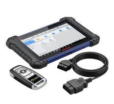 Mobile smart-key replacement for a 2020 Nissan Rogue at a home in Coronado, California. VVDI Key Tool Plus handles the BCM authentication and writes the new fob token, then we confirm push-start, panic, and trunk release all work before leaving.