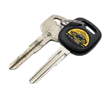 Mobile code-cut spare for a 2005 Honda Odyssey at a home in Encinitas, California. We cut to the manufacturer's factory depth and spacing rather than copying a tired blade, so the spare locks and starts cleaner than the current key.