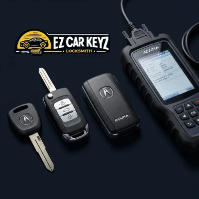 Acura Standard Metal Key (1986 to 1995)