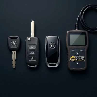 Acura key replacement overview in San Diego County