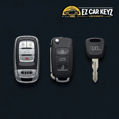 Audi key replacement overview in San Diego County
