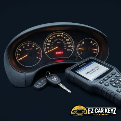 Buick Passlock and VATS No-Start Security Light