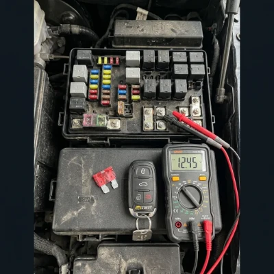 Dodge 2013-2018 Ram Truck with a Blown RF Hub Fuse
