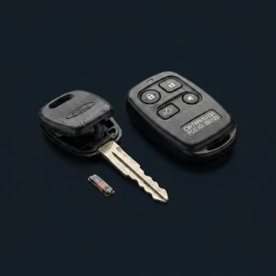 Ford PATS II Transponder Key (4C Chip, H72 Keyway) (1999 to 2003)