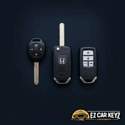Honda key replacement overview in San Diego County