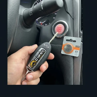 Infiniti CR2032 Drained, Dash Throwing Errors