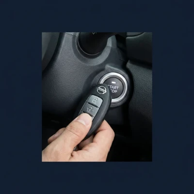 Nissan fob backup step 3