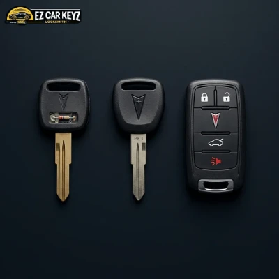 Pontiac key replacement overview in San Diego County