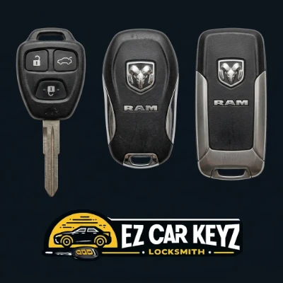 Ram key replacement overview in San Diego County