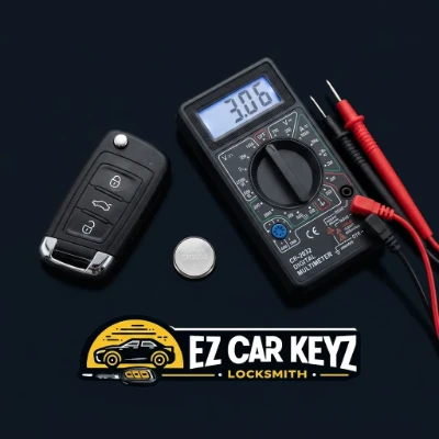 Volkswagen KESSY Fobs and the 3.06 Volt Cliff