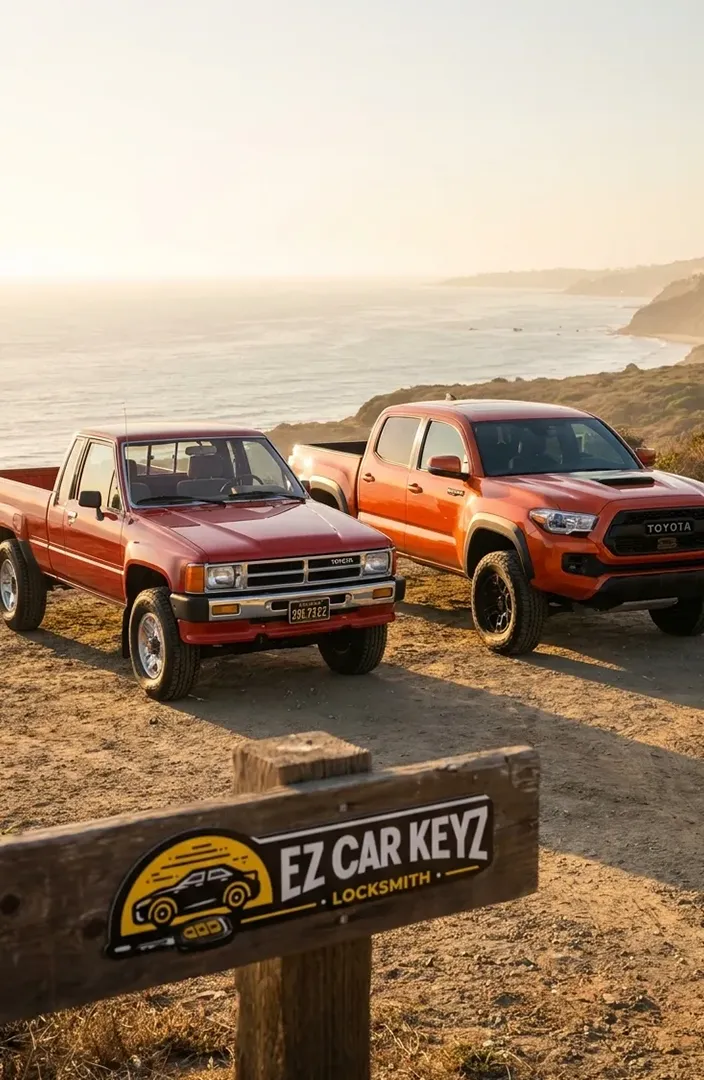 Toyota key replacement in San Diego County
