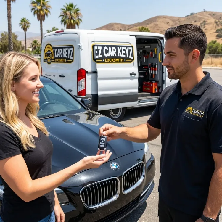 BMW push to start key replacement in San Diego County