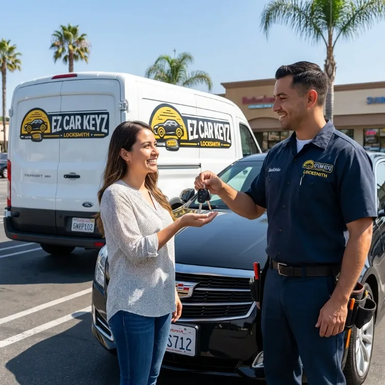 Cadillac push to start key replacement in San Diego County
