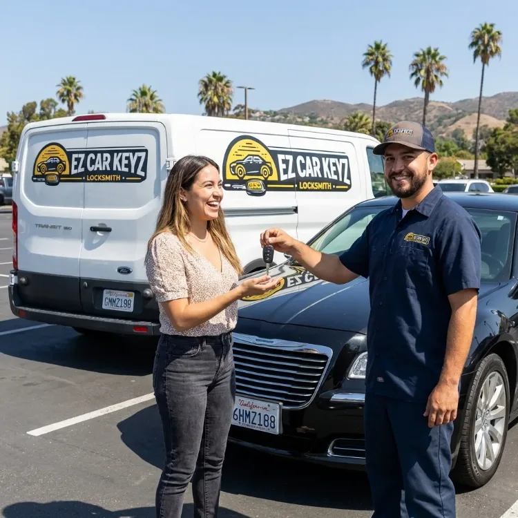 Chrysler push to start key replacement in San Diego County