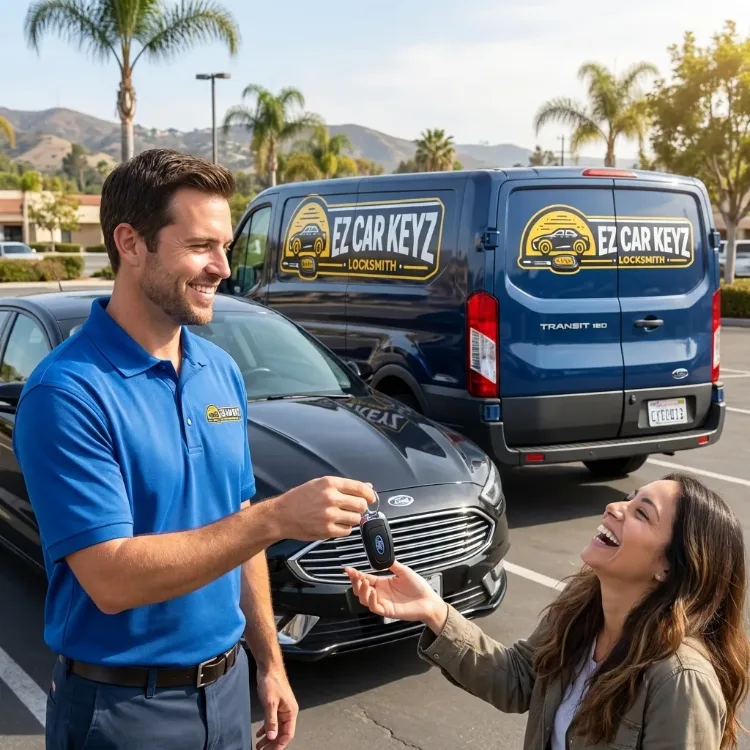 Ford push to start key replacement in San Diego County