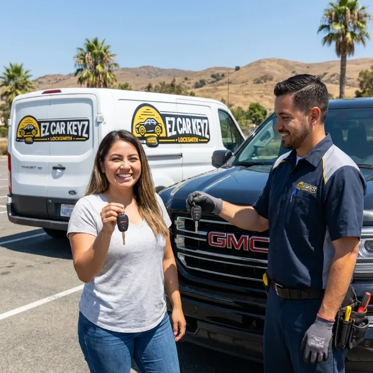 GMC push to start key replacement in San Diego County