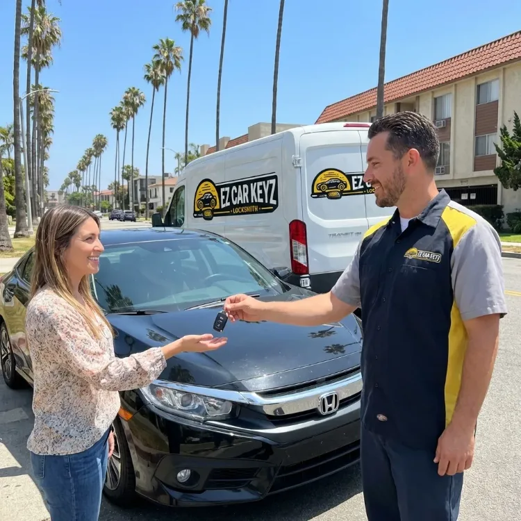 Honda push to start key replacement in San Diego County