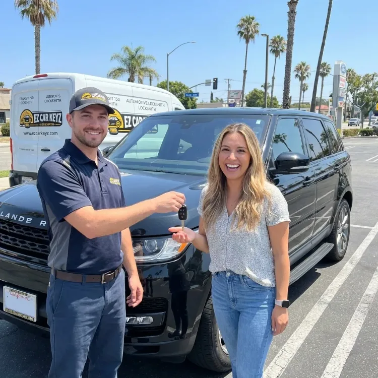 Land Rover push to start key replacement in San Diego County