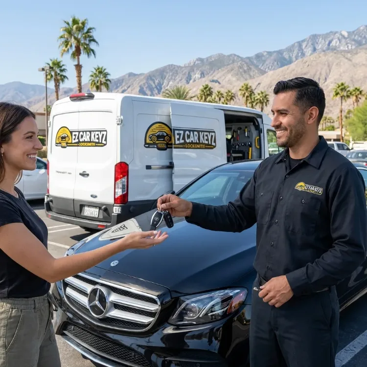 Mercedes-Benz push to start key replacement in San Diego County