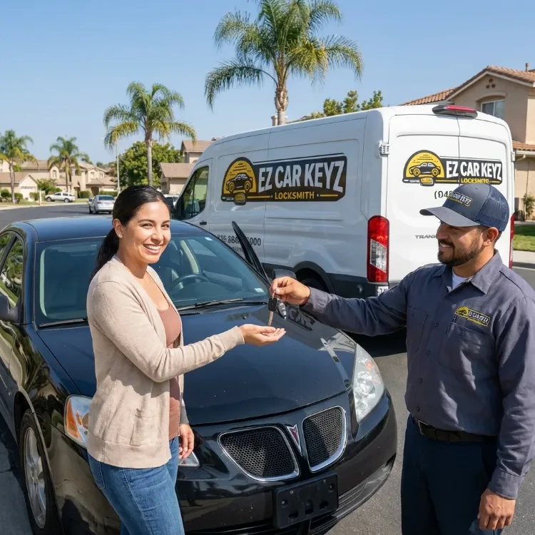 Pontiac push to start key replacement in San Diego County