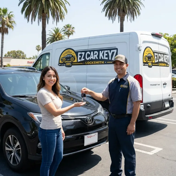 Toyota push to start key replacement in San Diego County