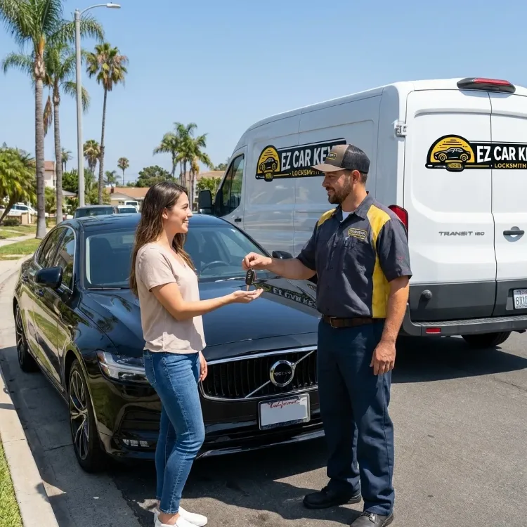 Volvo push to start key replacement in San Diego County