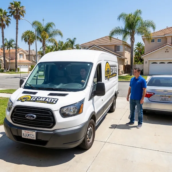 Ford parked and ready in San Diego County